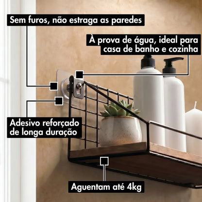 Parafusos sem furos