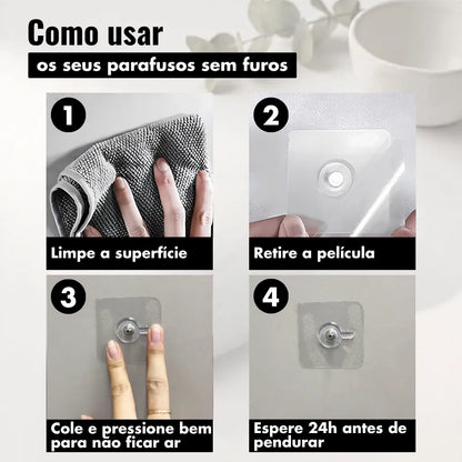 Parafusos sem furos